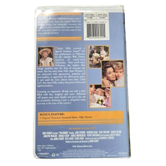 Disney Pollyanna VHS 1960 Hayley Mills - Picture 2 of 6